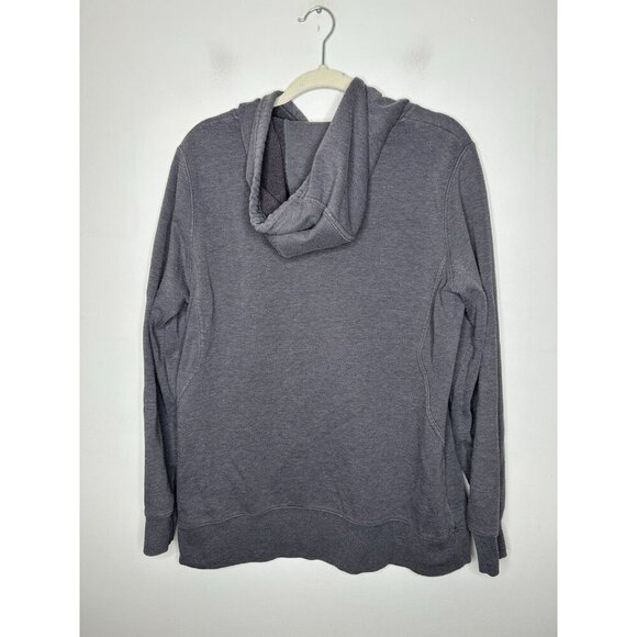 L.L. Bean Hoodie Pullover Vintage Gray Retro Graphic Long Sleeve Unisex Size L - Picture 6 of 9
